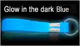 Glow in the Dark Blue Key Chain